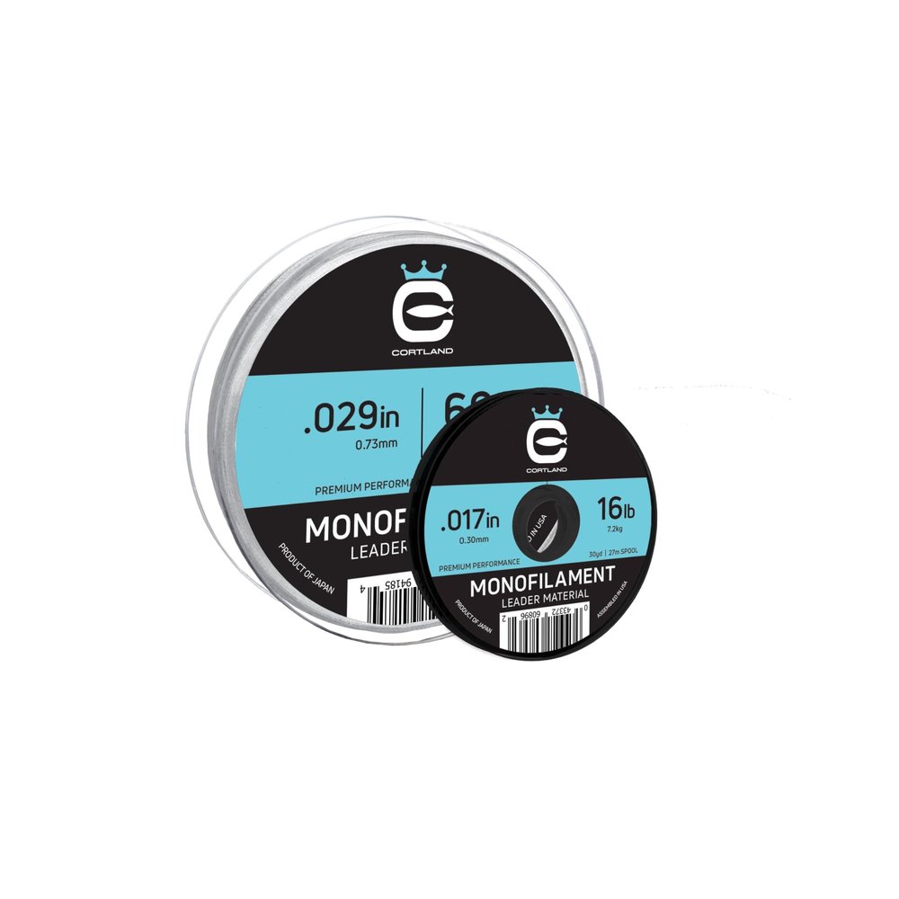 Cortland Monofilament Leader Material - 30yd (12lb - .010")