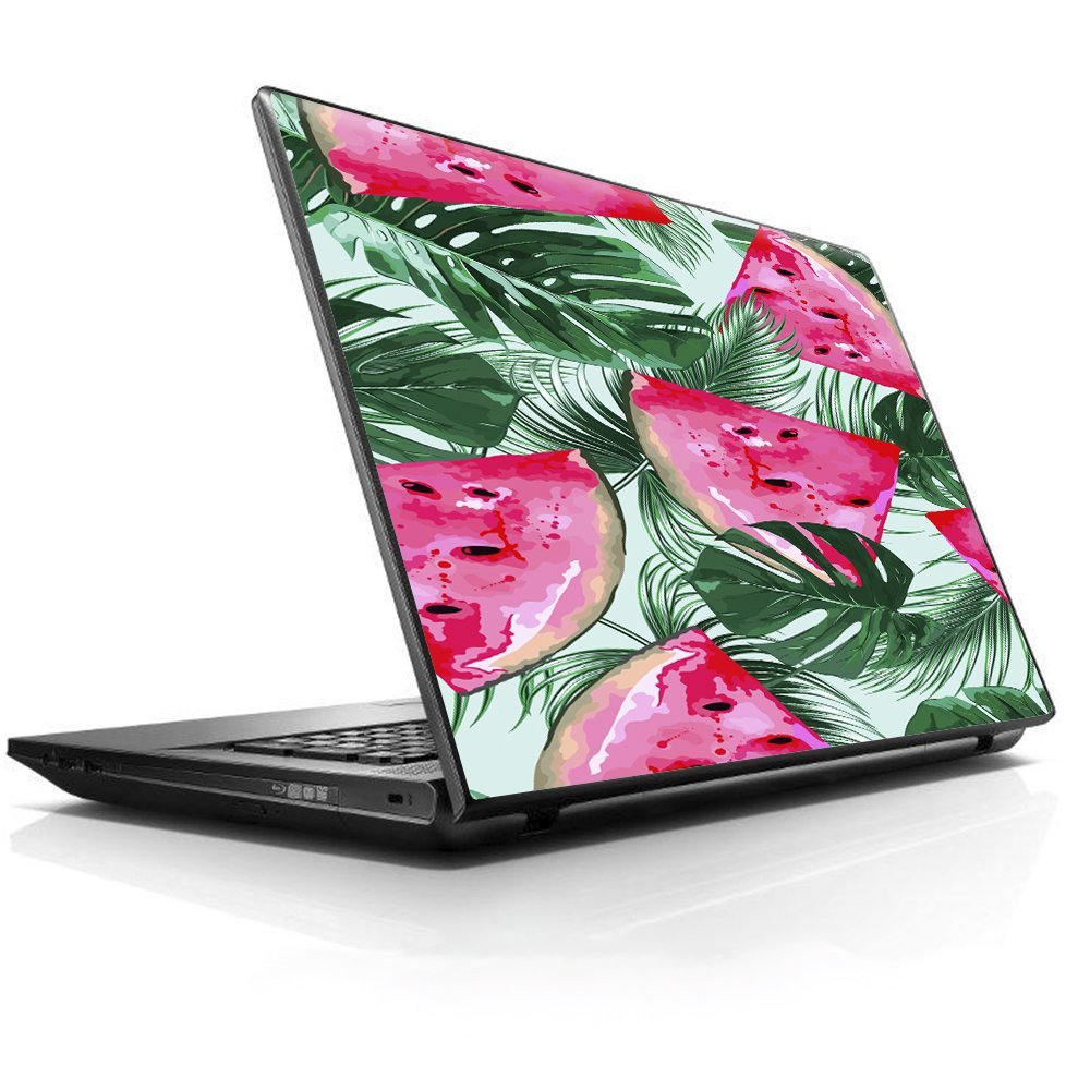 15 15.6 inch Laptop Notebook Skin Vinyl Sticker Cover Decal Fits 13.3" 14" 15.6" 16" HP Lenovo Apple Mac Dell Compaq Asus Acer Watermelon Pattern Palm