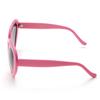 Binshang Pack of 10 Pink Heart Shaped Plastic Lens Sunglasses for Womens and Child in Party Festival (Pink), 5.7-0.5-5.1 inch view 4