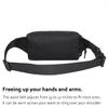 HotStyle 521s Fashion Fanny Pack, Small Waist Bag for Hiking, Cross Body Style Cute for Women, Kids & Girls, Black view 4