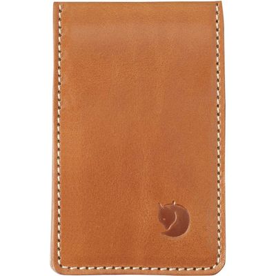 Fjallraven F77398249 Ovik Card Holder Large Leather Cognac