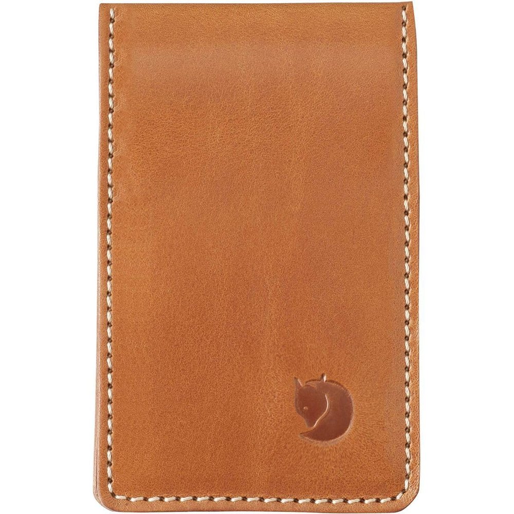 Fjallraven F77398249 Ovik Card Holder Large Leather Cognac