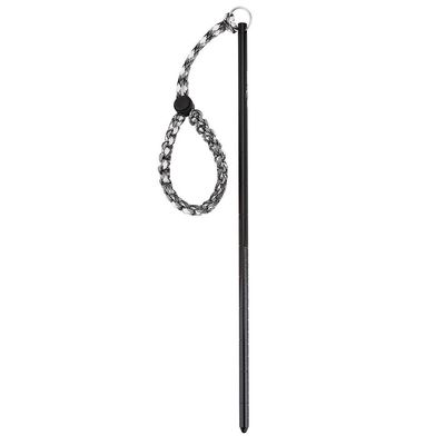 Diving Stick, 34cm Aluminum Alloy Noise Maker Rod Pointer with Adjustable Wrist Lanyard Accessories (Black)