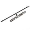 Diving Stick, 34cm Aluminum Alloy Noise Maker Rod Pointer with Adjustable Wrist Lanyard Accessories (Black) view 2