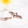 Cremation Jewelry for Ashes - Skull Angel Wing Charm Locket Pendant Necklace Jewelry, Keepsake Memorial Urns Gift for Women/Men, Free 20 Inch Chain+Fill Kit (Rose gold) view 4