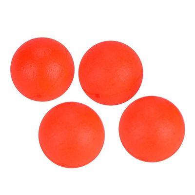 100pcs Eps Foam Buoyancy Ball Fishing Float Bobbers Drift Ball Strike Indicator Fishing Tackle (4#(18Mm))