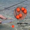 100pcs Eps Foam Buoyancy Ball Fishing Float Bobbers Drift Ball Strike Indicator Fishing Tackle (4#(18Mm)) view 2
