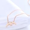 Stan-Deed Pterosaur Necklace for Women Animal Dinosaur Pendants Charm Gifts (Gold) view 2