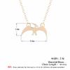 Stan-Deed Pterosaur Necklace for Women Animal Dinosaur Pendants Charm Gifts (Gold) view 3
