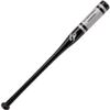 GP 44279Y Baseball Training Bat, Junior, 31.5 inches (80 cm), 27.1 oz (800 g), Wooden, Black x Silver view 1