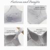 PLAYTEX Womens 18 Hour Ultimate Lift & Support Cotton Stretch Wireless Us474c Full Coverage Bra, Cotton White, 38C US view 4