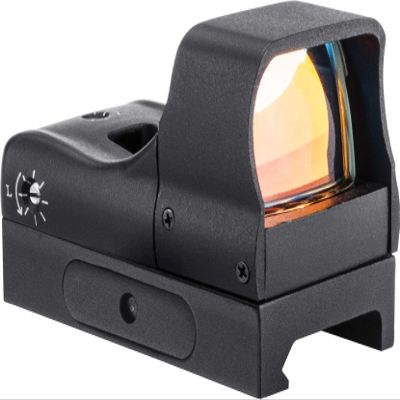 BARSKA 1x30mm ION Reflex Red Dot Sight  3 MOA Dot, Adjustable Brightness, Quick-Release Picatinny/Weaver Mount, Unlimited Eye Relief
