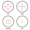 Barska AC13154 1x40 ION Red Dot Reflex Sight Multi Reticle with Mount, Black view 3