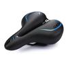 UNISTRENGH Oversized Bike Saddle Seats Extra Wide Big Bum Silica Gel Padded Cushion Bicycle Cycling (Blue/Black) view 1