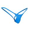 ACSUSS Men's Grape Smugglers Micro Bulge Pouch Thongs V-String Bikini Briefs Underwear Blue M view 1