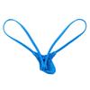 ACSUSS Men's Grape Smugglers Micro Bulge Pouch Thongs V-String Bikini Briefs Underwear Blue M view 4