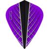 Harrows Quantum X Dart Flights - 100 Micron - Kite - 3D Effect - 1 Set (3) (Purple) view 1