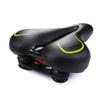 UNISTRENGH Big Bum Bike Saddle Seats Extra Wide Silica Gel Padded Cushion Bicycle Cycling (Green/Black) view 3