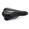 UNISTRENGH Big Bum Bike Saddle Seats Extra Wide Silica Gel Padded Cushion Bicycle Cycling (Green/Black) view 4