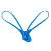 ACSUSS Men's Grape Smugglers Micro Bulge Pouch Thongs V-String Bikini Briefs Underwear Blue XL view 4