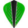 Harrows Quantum X Dart Flights - 100 Micron - Kite - 3D Effect - 1 Set (3) (Green) view 1