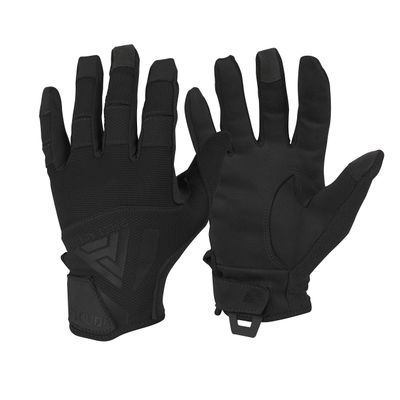 Direct Action Hard Gloves Black Large, Touch Screen Compatible