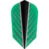 Harrows Quantum X Dart Flights - 100 Micron - Slim - 3D Effect - 1 Set (3) (Jade) view 1
