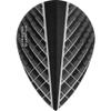 Harrows Quantum X Dart Flights - 100 Micron - Pear - 3D Effect - 1 Set (3) (Smokey)