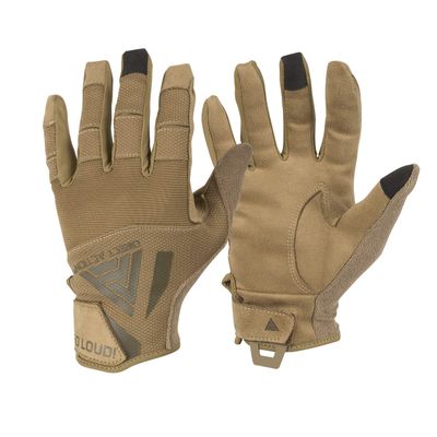 Direct Action Hard Gloves Coyote Brown Medium, Military Style, Touch Screen Compatible