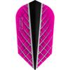 Harrows Quantum X Dart Flights - 100 Micron - Slim - 3D Effect - 1 Set (3) (Pink) view 1