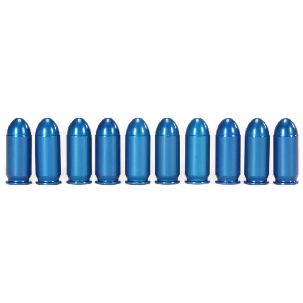 A-Zoom, Pistol Metal Snap Caps, 45 Auto, Blue, Package of 10