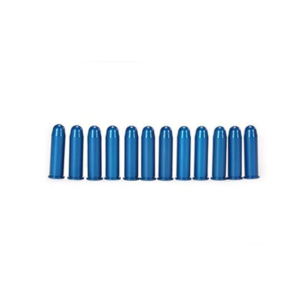 A-Zoom, Revolver Metal Snap Caps, 38 Special, Blue, Packsage of 12 (16318)