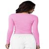 Adar Uniforms Underscrubs for Women 3 Pack - Long Sleeve Comfort Tee - 2903 - Sherbet - M view 3