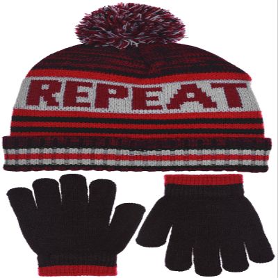 Polar Wear Boy's Knit Hat & Gloves Set in 3 Fun Designs (REPEAT)