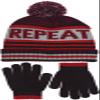 Polar Wear Boy's Knit Hat & Gloves Set in 3 Fun Designs (REPEAT) view 1
