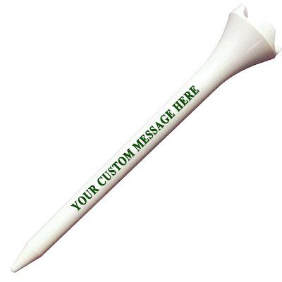 250 Custom Pride Performance Tees - 1 Color Imprint 3-1/4" White