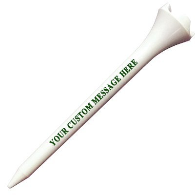 250 Custom Pride Performance Tees - 1 Color Imprint 3-1/4" White