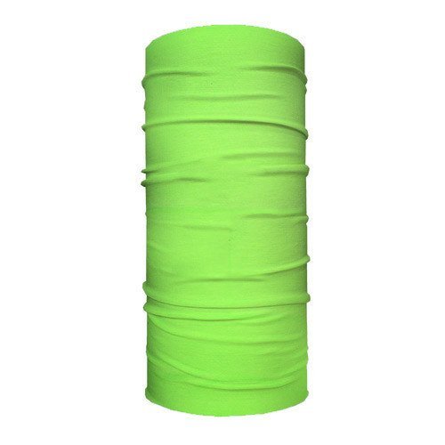 Disc Store Performance Dry Fit Facemask, Multifunctional Neck Gaiter Mask, Scarf, and Bandana - Protects Against the Sun, Wind and Outdoor Elements - Lightweight Microfiber Fabric - Lime