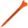 250 Custom Pride Performance Tees - 1 Color Imprint 3-1/4" Citrus Orange view 1