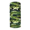 Disc Store Performance Dry Fit Facemask, Multifunctional Neck Gaiter Mask, Scarf, and Bandana - Protects Against the Sun, Wind and Outdoor Elements - Lightweight Microfiber Fabric - Green Camo view 1