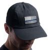 Bone Head Outfitters Blue Honor Hat-Adjustable Unstructured Buckle Closure Hat-Supporting America's Law Enforcement view 1