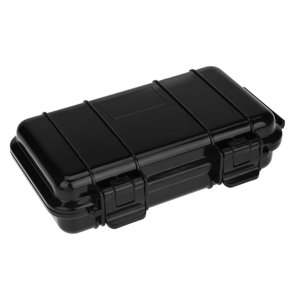 VBESTLIFE Outdoor Shockproof AntiPressure Airtight Survival Case Waterproof Container Storage Carry Box Sealed Case Fishing Carry Box (Large)