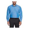 Kenneth Cole Unlisted Men's Dress Shirt Big and Tall Solid , Hazy Blue, 17" Neck 37"-38" Sleeve view 1