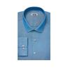 Kenneth Cole Unlisted Men's Dress Shirt Big and Tall Solid , Hazy Blue, 17" Neck 37"-38" Sleeve view 3