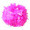 Danzcue 2 Pack 6 Inches Plastic Cheerleading Pom Pom with Baton Handle (Shocking Hot Pink, One Size) view 1