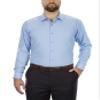 Kenneth Cole Unlisted Men's Dress Shirt Big and Tall Solid , Light Blue, 19" Neck 37"-38" Sleeve view 1