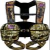 Hunter Safety System Lady Hybrid Treestand Safety Harness with ElimiShield Scent Control Technology, Mossy Oak, Small/Medium view 1