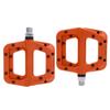 FOOKER MTB Pedals Mountain Bike Pedals 3 Bearing Non-Slip Lightweight Nylon Fiber Bicycle Platform Pedals for BMX MTB 9/16" view 2