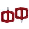FOOKER MTB Pedals Mountain Bike Pedals 3 Bearing Non-Slip Lightweight Nylon Fiber Bicycle Platform Pedals for BMX MTB 9/16" view 2