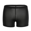 ACSUSS Women's Sexy Lingerie See-Through Sheer Boyshort Briefs Underwear Black One Size view 1